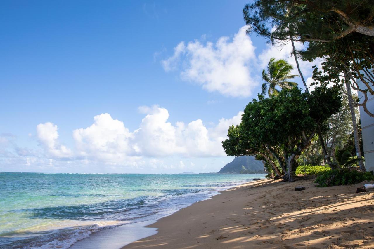 Breezy Beachfront Bali-Style Haven 180 Degree Oceanview Hau'ula Exterior photo